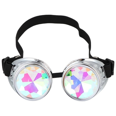 unbranded Back to School Kaleidoscope Goggles Set AC Lens Round Enhancement for Performance