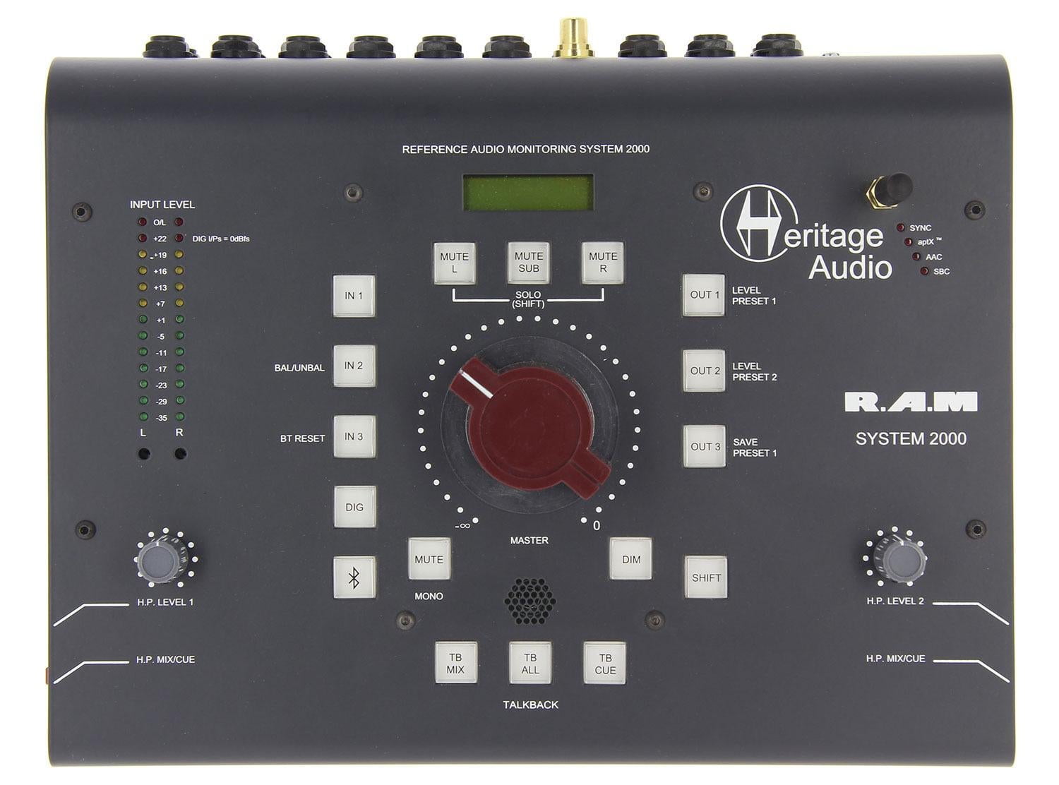 Heritage Audio RAM System 2000 Desktop Monitoring System with