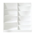 thumbnail image 4 of Tcbosik 4-Tier Bookshelf, Display Storage Rack for Small Space, Bookcase for Bedroom, Living Room, White, 4 of 9