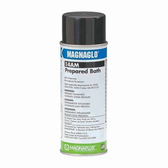 Magnaflux Fluorescent Magnetic Particles,16 oz. 14AM
