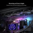thumbnail image 2 of Antec Vortex View 360 AIO Liquid CPU Cooler, 5" IPS Screen, 3x120mm PWM Fans, 2 of 4
