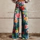 thumbnail image 1 of WILLBEST Jeans Mujer Pantalones Vaqueros de Pierna Ancha para Mujer, de Cintura Alta, Con Estampado Floral de Los Años 90, Informales, Cómodos y Elásticos. 1096 Grande, 1 of 6