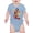 Light Blue, variant on Playful Sid the Science Kid Squad - Fun Learning Graphic Baby's Bodysuit