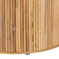 thumbnail image 4 of bali & pari Milagra Modern Bohemian Natural Rattan Coffee Table, 4 of 8
