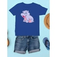 thumbnail image 3 of Sitting Hippo T-Shirt Juniors -Image by Shutterstock,  Medium, 3 of 4