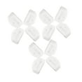 thumbnail image 4 of BELOVING 12Pcs 3 Hole Bridge Beads for Musical Instrument Ukulele Nylon String Guitar White, 4 of 8