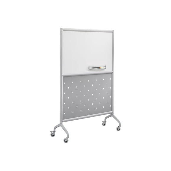 Safco Products 2008GR Rumba Magnetic Eraser Tray for select Rumba Collaboration Screens (sold separately), Gray