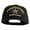 Black, variant on 2nd Infantry Division Second to None Patched Solid Cotton Twill Pro Style Cap - Kelly OSFM