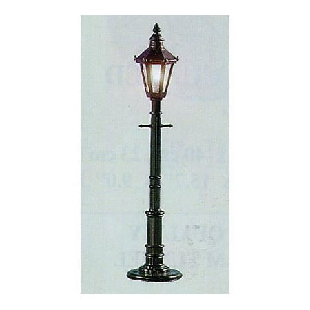 O Old Time Gas Lamp Post, Frosted/Gray (3) by Model Power