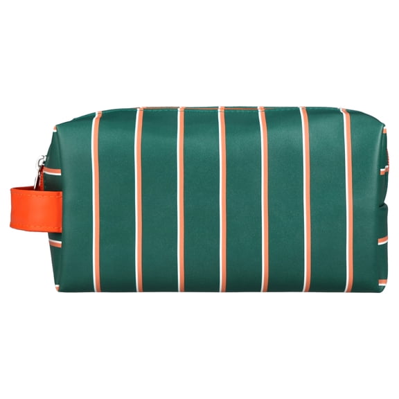 Pen+Gear Striped Pencil Pouch, Green