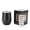 Black, variant on MakerFlo 12 oz Powder Coated Wine Tumbler, Leak-Proof Lid, Blank for Laser Engraving & UV DTF, Customizable (Red – Pack of 25)