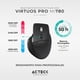 thumbnail image 4 of Mouse Ergonomico ACTECK VIRTUOS PRO MI780 3000dpi Inalambrico 8 botones Negro AC-936187 Acteck AC-936187, 4 of 6