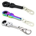 thumbnail image 4 of Keyring Key Chain Part Portable 1Pc Racing Key Ring Ratchet Wrench 12Cm Long Key Chain Ring Useful Fashion New, 4 of 5