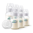 thumbnail image 1 of Set de Biberones Anti-colic Philips Avent Blanco con Válvula Anticólicos y Chupón Ultra Soft para Be, 1 of 7