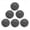 A-Silver, variant on 6Pcs Steel Wool Scrubbers - Flexible Scrubber Pads for Cleaning Dishes, Pots, Pans, Grills and Sinks