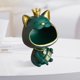 thumbnail image 5 of Lucky Cat Escultura Moderna Resina Miniatura Hogar Salón Decoración (Verde), 5 of 8