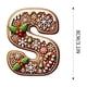 thumbnail image 3 of Uuiauoio 26 Gingerbread Alphabet Ornaments, Letters Christmas Ornament, 26 Initial Candy Cane Letter Pendant with Berries Pattern, Xmas Hanging Alphabet Letters for Christmas Tree Craft(S), 3 of 5