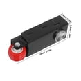 thumbnail image 2 of SHOWERORO Directional Sliding Glass Door Roller Wheel with Shock Absorption Black Home Use, 2 of 8