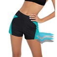 thumbnail image 2 of RYDCOT ‌Women’s High Waisted Period Swimwear Bottoms with Color Block Design, Leakproof & Quick-Dry‌ Light Blue, 2 of 6