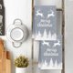 thumbnail image 4 of Toallas de cocina navideñas | Toalla de microfibra con estampado de árbol de Navidad para cocina, baño y bar | Toalla navideña gris de 45 x 66 cm, 4 of 5