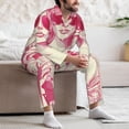 thumbnail image 7 of Sikiie Ace Of Diamonds Lady Mens Pajama Set, Soft Warm Long Sleeve Sleepwear, Cozy Button-Down Pjs for Men-Small, 7 of 7