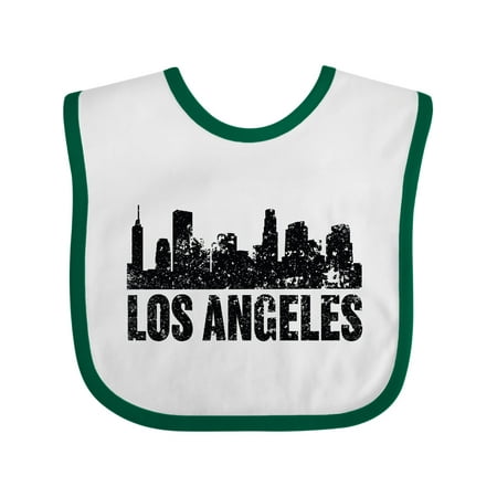 

Inktastic Los Angeles Skyline Grunge Gift Baby Boy or Baby Girl Bib