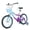 Aqua, variant on Hykolity 14" Girls Bikes with Basket, Doll Seat, Removable Training Wheel, Adjustable Sanddle