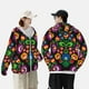 thumbnail image 4 of Fotbe Traditional Floral Polish Chaqueta con Protección Solar UPF 50+ para Hombre y Mujer, Camisa con Capucha y Bolsillos-Small, 4 of 7