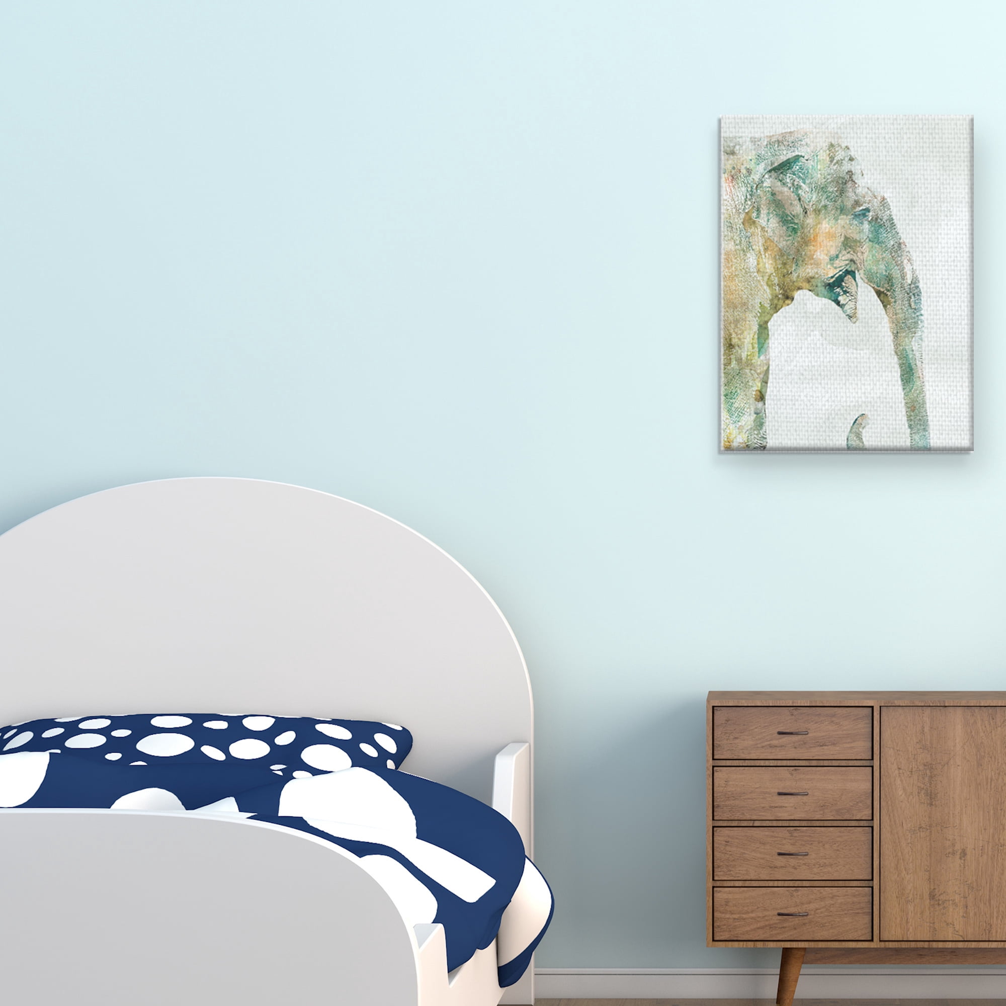 Masterpiece Art Gallery African Colors Elephants by Carol Robinson Canvas Art Print 18" x 24"