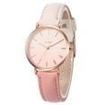 thumbnail image 2 of Resicozy Watches for Women Classic Quartz Watch with Leather Strap Vintage Small Face Round Watches Birthday Gift for Ladies Pink, 2 of 4