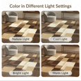 thumbnail image 7 of ODIKA 8'x10' Washable Area Rug Non-Shedding, Easy Care, Contemporary Block Minimalist Brushstroke Watercolor Abstract Flowing Dynamic for King Size Bedroom Under Bed, Master Suite, 7 of 7