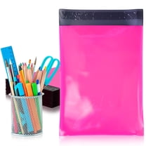 Hot Pink Poly Mailers Envelopes, 10 x 13 Inches. Pack of 100 Plastic Shipping Bags for Clothes, 2.0 Mil. Stretchy Shipping Envelopes for Clothing. Waterproof Mailers Poly Bags with Self-Seal