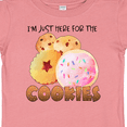 thumbnail image 4 of Inktastic I'm Just Here for the Cookies Boys or Girls Baby T-Shirt, 4 of 5