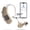 flesh with bluetooth, variant on AuyeeSnc Rechargeable Hearing Aids Super Mini True OTC Digital Chip,Big Button,LED Display, Invisible,Auto On/Off