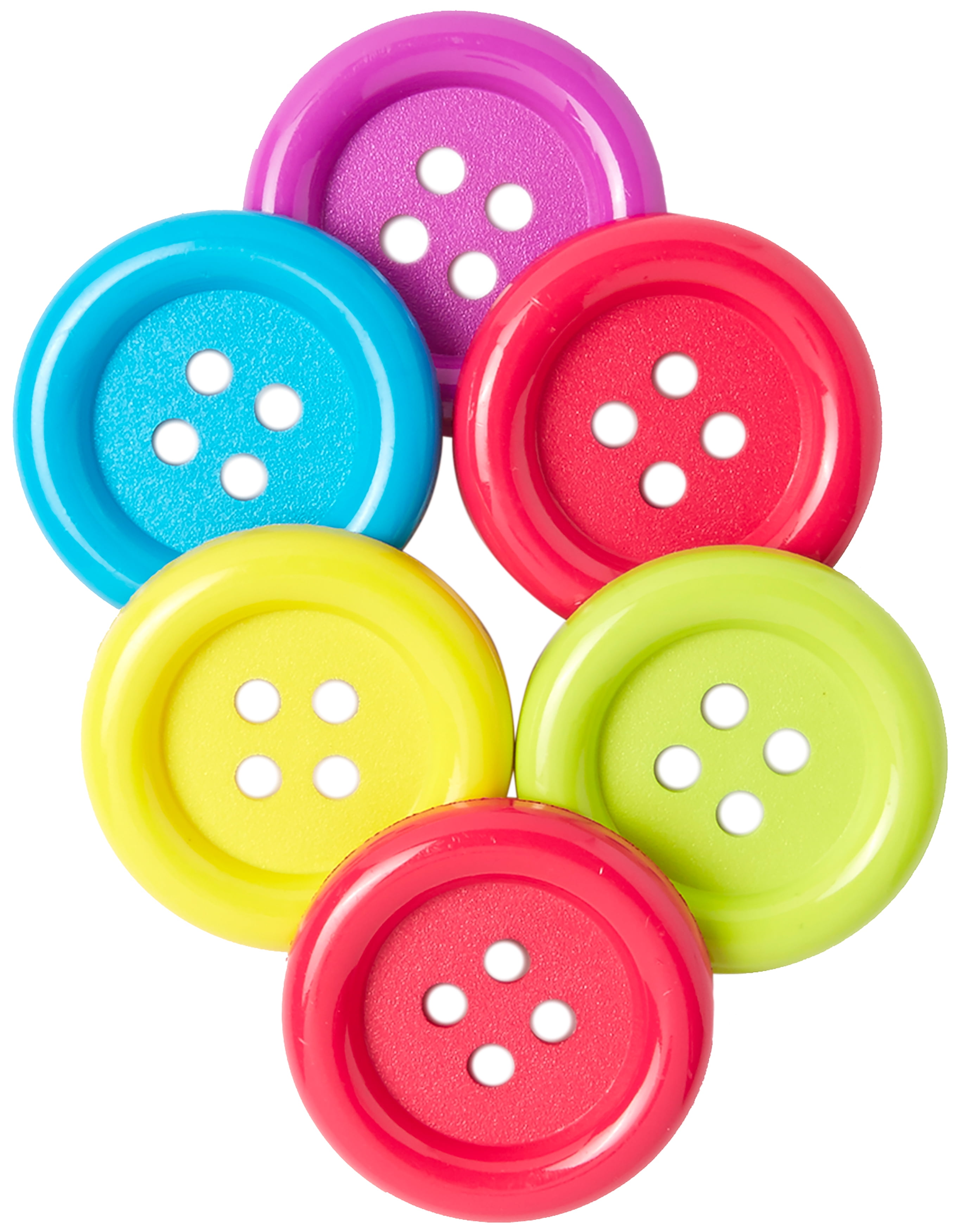 Favorite Findings Big Buttons 6/PkgFun