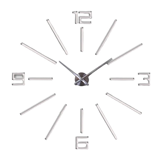 reloj de pared de la sala grandes relojes para la decoración de la sala de estar reloj de pared 3d