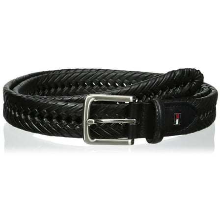 UPC 034758138234 product image for Tommy Hilfiger Men's 32MM Braided Belt Black | upcitemdb.com