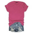 thumbnail image 7 of Womens Basic Blouses Crew Neck Solid Color Short Sleeve Loose Fit Tops 2025 Summer Trendy Casual T-Shirts, 7 of 7