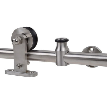 Calhome 6 6ft Stainless Steel Modern Sliding Barn Door Hardware W