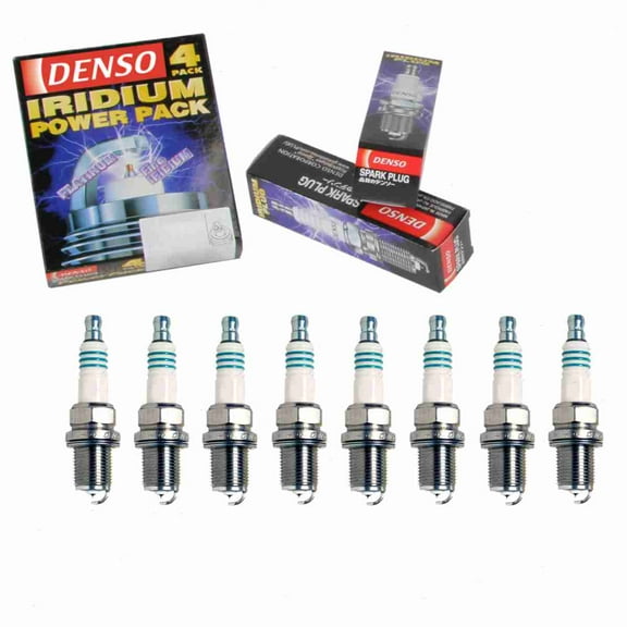 8 pc DENSO Iridium Power Spark Plugs compatible with Lexus SC430 4.3L V8 2002-2010