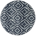 thumbnail image 2 of Safavieh Adirondack Lecia Geometric Area Rug, Navy/Ivory, 6' x 6' Round, 2 of 10