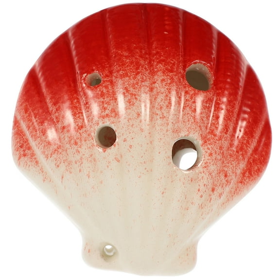 GOOHOCHY  Music Instrument Flute for Kids Children Ocarina Musical Instruments Gift Travel Red