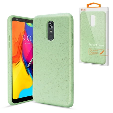 Lg Stylo 5 Wheat Bran Silicone Phone Case In Green