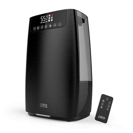 1.3 Gal. Warm and Cool Mist Humidifier - Black
