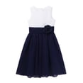 thumbnail image 4 of CHICTRY Kids Girls Pleated Flower Girl Princess Dress Chiffon Wedding Bridesmaid Dress, 4 of 7