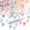 1000pcs-6mm round, variant on 500 count  Frosted  Beads for  Making 10mm Colorful Matte Beads with Golden Speckles Five-Pointed  Spacer Bead in Bulk for Necklace Bracelet Earrings DIY Craft Beading Supplies