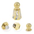 thumbnail image 4 of Ofertas Únicas 1 Pc Botellas de Perfume Hexagonales para Baño 0.33oz Tono Dorado, 4 of 5