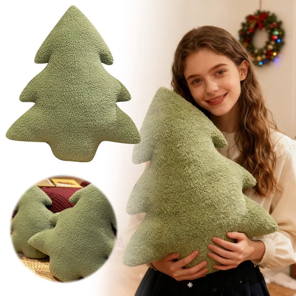Christmas Doll Soft Sofa Cushion, Cute Plush Companion for Girls, Great Holiday Gift & Cozy Home Decor