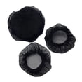thumbnail image 4 of 10 Piezas de Red de Cabello Zulema Crochet Snood Negro, 4 of 8