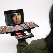 MISS ROSE 190 Colors Cosmetic Makeup Palette Set Kit Combination,Professional Makeup Kit for Women Full Kit,Makeup Pallet,Include Eyeshadow/Facial Blusher/Eyebrow Powder/Eyeliner Pencil/Mirror